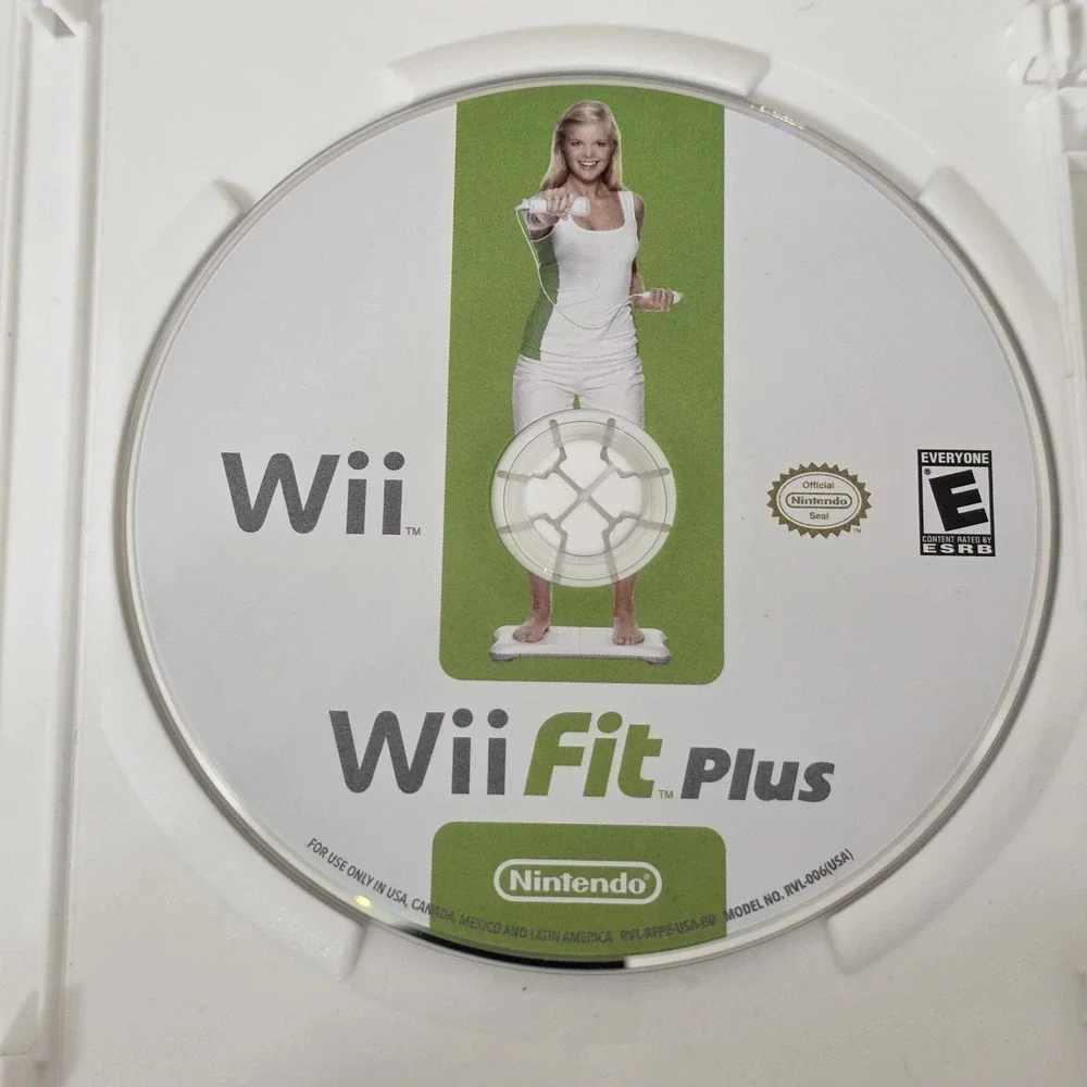 Nintendo Wii Fit Balance Board with Wii Fit Plus Video Game